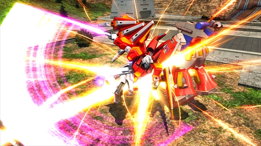 画像ギャラリー No.015のサムネイル画像 / 「機動戦士ガンダムEXVS.MB ON」,3月28日にアップデートを実施。「ガンダムビルドファイターズA-R」より「ホットスクランブルガンダム」が参戦