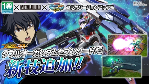 画像ギャラリー No.002のサムネイル画像 / 「機動戦士ガンダム EXVS MB ON」で7月下旬にG-セルフ(パーフェクトパック)が参戦,ダブルオーガンダム セブンソード/Gに新技追加が決定