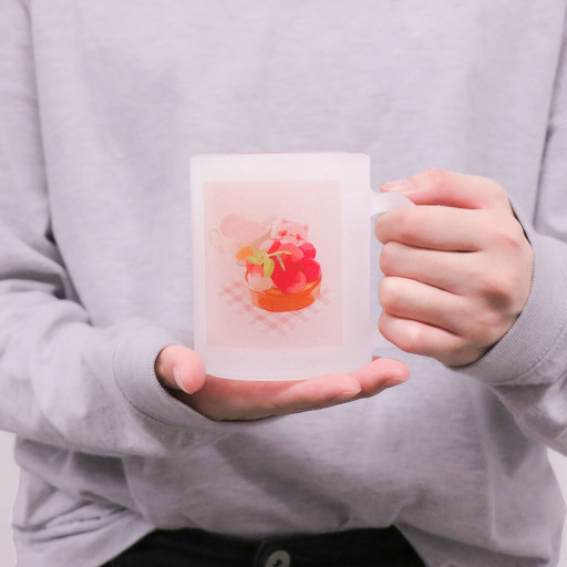 画像ギャラリー No.001のサムネイル画像 / 「トレバ」,“トレタのフロストガラスマグカップ〜いちごで一息〜”が5月26日に登場
