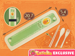 画像ギャラリー No.004のサムネイル画像 / 「トレバ」，白花がデザインされた“トートバッグ”と“カトラリーセット”が7月3日に登場