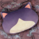 画像ギャラリー No.006のサムネイル画像 / 「トレバ」,限定プライズ“もちもち猫型食パンクッション〜ハチワレ黒ねこ〜”が8月14日登場に