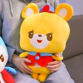 画像ギャラリー No.008のサムネイル画像 / 「トレバ」限定プライズに“おちゃめフレンズ　おおきなぬいぐるみ”モスリン＆くまのフクリンが登場