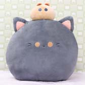 画像ギャラリー No.004のサムネイル画像 / 「トレバ」限定プライズ，“黒ねこ＆ねずみBIGぬいぐるみ”が9月11日13:00に登場