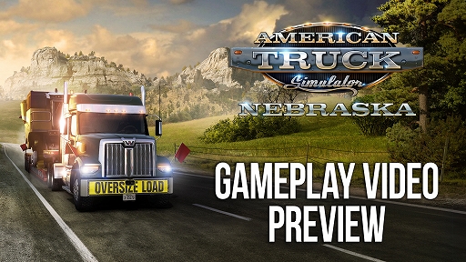 画像ギャラリー No.001のサムネイル画像 / 「American Truck Simulator」のDLC“Nebraska”の20分に及ぶゲームプレイ映像が公開に
