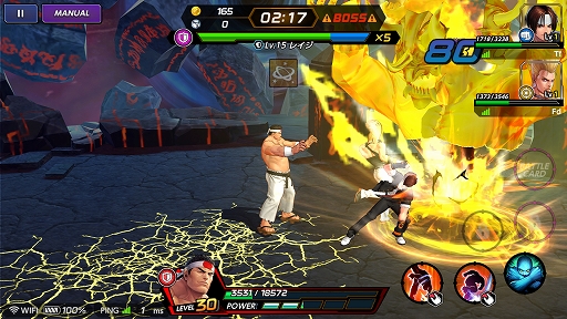 画像ギャラリー No.017のサムネイル画像 / 【PR】ぶちかまして勝ち誇れ(ガチボコれ)! 「KOF」の新作アプリ「THE KING OF FIGHTERS ALLSTAR」のゲーム概要を紹介