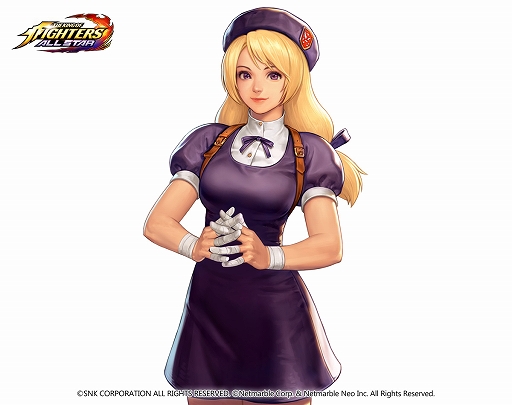 画像ギャラリー No.002のサムネイル画像 / 「KOF ALLSTAR」に2000 四条雛子が実装。相撲で戦う女性ファイター