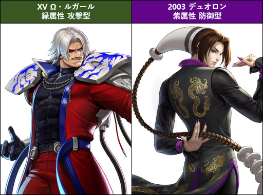 画像ギャラリー No.002のサムネイル画像 / 「KOF ALLSTAR」,新EXファイター“XVΩ・ルガール”と“2003デュオロン”が登場