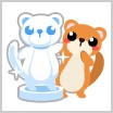 画像ギャラリー No.017のサムネイル画像 / 「ちょこっとファーム」,イベント“ちょこっと村の冬景色”開催。限定背景や限定動物が手に入る