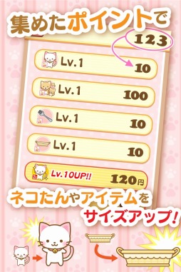 ネコたんのお菓子くずし