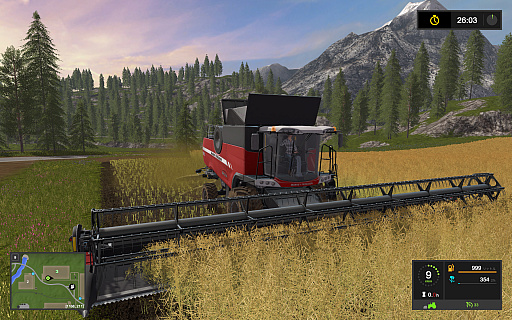 画像ギャラリー No.001のサムネイル画像 / 「Farming Simulator 17」のプレイレポート。忠実に再現された農業や酪農,そして林業を心ゆくまで体験。もちろん,カッコイイ農業機械も乗り回せるのだ