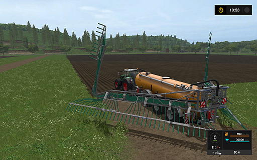 画像ギャラリー No.016のサムネイル画像 / 「Farming Simulator 17」のプレイレポート。忠実に再現された農業や酪農,そして林業を心ゆくまで体験。もちろん,カッコイイ農業機械も乗り回せるのだ