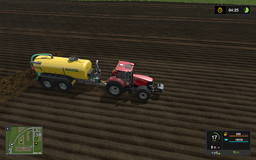 画像ギャラリー No.023のサムネイル画像 / 「Farming Simulator 17」のプレイレポート。忠実に再現された農業や酪農,そして林業を心ゆくまで体験。もちろん,カッコイイ農業機械も乗り回せるのだ