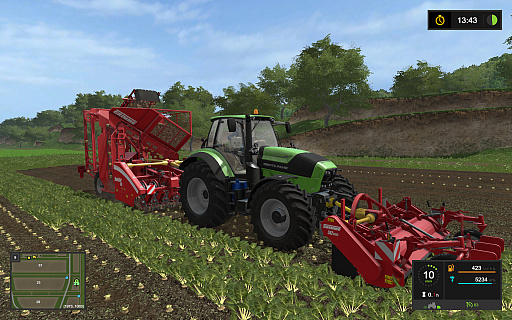 画像ギャラリー No.024のサムネイル画像 / 「Farming Simulator 17」のプレイレポート。忠実に再現された農業や酪農,そして林業を心ゆくまで体験。もちろん,カッコイイ農業機械も乗り回せるのだ