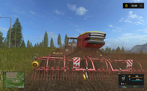 画像ギャラリー No.026のサムネイル画像 / 「Farming Simulator 17」のプレイレポート。忠実に再現された農業や酪農,そして林業を心ゆくまで体験。もちろん,カッコイイ農業機械も乗り回せるのだ