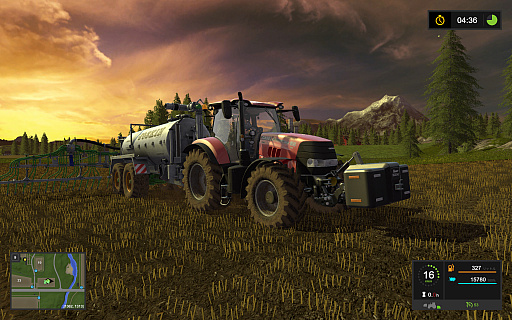 画像ギャラリー No.027のサムネイル画像 / 「Farming Simulator 17」のプレイレポート。忠実に再現された農業や酪農,そして林業を心ゆくまで体験。もちろん,カッコイイ農業機械も乗り回せるのだ