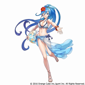画像ギャラリー No.008のサムネイル画像 / 「クリスタル オブ リユニオン」英雄達が水着姿に。夏休みキャンペーン開催