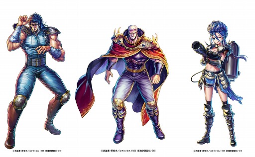 画像ギャラリー No.013のサムネイル画像 / 「クリスタル オブ リユニオン」にて“北斗の拳”とのコラボが10月1日より開催