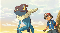 画像ギャラリー No.015のサムネイル画像 / 「ポケットモンスター サン・ムーン」，「サトシゲッコウガ」と一緒に冒険できる体験版が10月18日より配信。オリジナルデザインの2DS本体も登場
