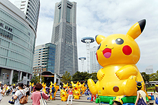 画像ギャラリー No.006のサムネイル画像 / 街型イベント「ピカチュウだけじゃない ピカチュウ大量発生チュウ!」が横浜みなとみらいエリア一帯で8月9日から15日まで開催へ