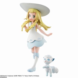 画像ギャラリー No.002のサムネイル画像 / TVアニメ「ポケットモンスター サン&ムーン」のリーリエとシロンのフィギュアが登場