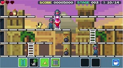 画像ギャラリー No.002のサムネイル画像 / レトロ風パズルアクション「TRAP DA GANG」，iOS/Android版が配信スタート