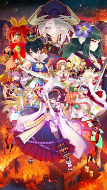 画像ギャラリー No.005のサムネイル画像 / 新作スマホアクション「魔法陣少女 ノブナガサーガ」，事前登録の受付が開始
