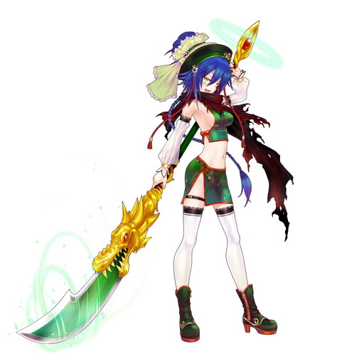 画像ギャラリー No.002のサムネイル画像 / 「魔法陣少女 ノブナガサーガ」，限定ガチャでカンウ（CV：徳井青空）が登場