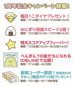 画像ギャラリー No.003のサムネイル画像 / 「すみっコぐらし」，1周年記念キャンペーンを順次開催