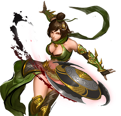 画像ギャラリー No.004のサムネイル画像 / 「大皇帝」アップデートで新武将「鮑三娘」が実装に。可愛いビジュアルと高威力の技能が大きな魅力