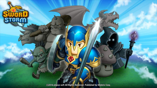 画像ギャラリー No.001のサムネイル画像 / 世界中のライバル達とリアルタイムで戦える。Android向けアクションRPG「Sword Storm」を紹介する「(ほぼ)日刊スマホゲーム通信」第1071回