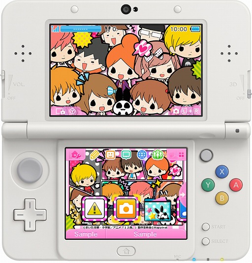 画像ギャラリー No.001のサムネイル画像 / 「12歳。〜恋する Diary〜」,3月の3DSテーマ&壁紙が配信開始。壁紙はひな祭り&ホワイトデー