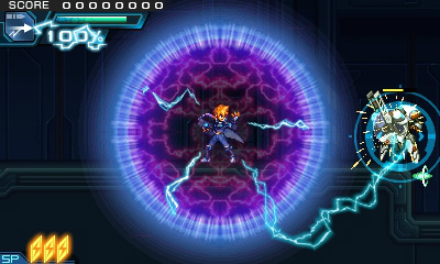 画像ギャラリー No.009のサムネイル画像 / 3DS用ソフト「蒼き雷霆 ガンヴォルト 爪」が,2016年夏に発売決定。前作のライバル「アキュラ」がプレイアブルキャラクターとして登場