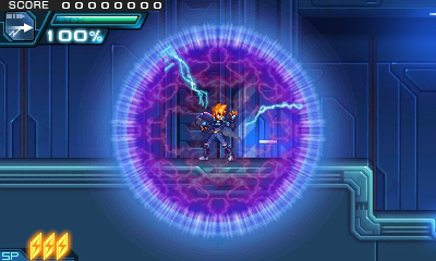 画像ギャラリー No.012のサムネイル画像 / 3DS用ソフト「蒼き雷霆 ガンヴォルト 爪」が,2016年夏に発売決定。前作のライバル「アキュラ」がプレイアブルキャラクターとして登場