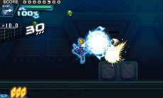 画像ギャラリー No.019のサムネイル画像 / 3DS用ソフト「蒼き雷霆 ガンヴォルト 爪」が,2016年夏に発売決定。前作のライバル「アキュラ」がプレイアブルキャラクターとして登場