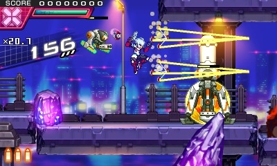 画像ギャラリー No.005のサムネイル画像 / 「蒼き雷霆 ガンヴォルト 爪」ガンヴォルト達をサポートする2人の歌姫「シアン」と「RoRo（ロロ）」の能力が明らかに