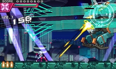 画像ギャラリー No.012のサムネイル画像 / 「蒼き雷霆 ガンヴォルト 爪」ガンヴォルト達をサポートする2人の歌姫「シアン」と「RoRo（ロロ）」の能力が明らかに
