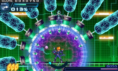 画像ギャラリー No.015のサムネイル画像 / 「蒼き雷霆 ガンヴォルト 爪」，7人の能力者の中から「テセオ」「ガウリ」を紹介。2つのミッションや物語に登場する“謎の少女”も