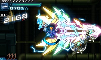 画像ギャラリー No.002のサムネイル画像 / 「蒼き雷霆ガンヴォルト 爪」電子の謡精の姿が変化。新クードスシステムとガンヴォルトの新スキルが公開に