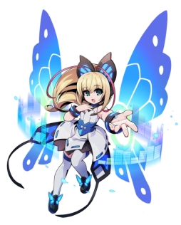 画像ギャラリー No.004のサムネイル画像 / 「蒼き雷霆 ガンヴォルト 爪」の3DS用テーマ第2弾が配信開始。全2種