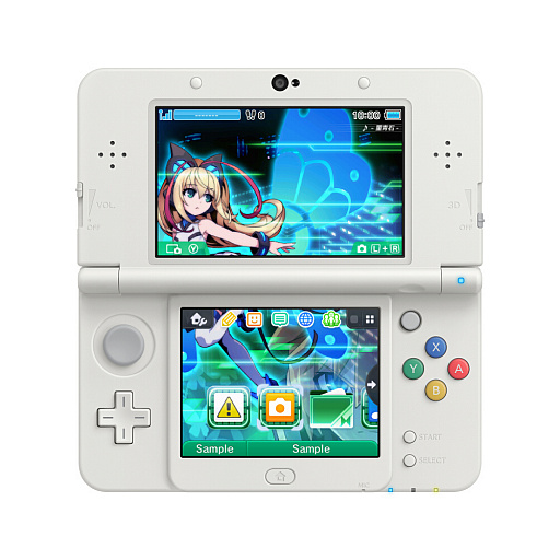 画像ギャラリー No.002のサムネイル画像 / 「蒼き雷霆 ガンヴォルト 爪」の3DSテーマ第3弾が配信。最新グッズ情報も