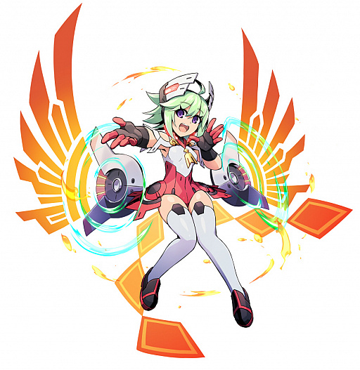画像ギャラリー No.006のサムネイル画像 / 「蒼き雷霆 ガンヴォルト 爪」ヒット御礼壁紙が無料配信。サントラと新たな3DSテーマも発売