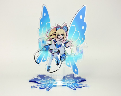 画像ギャラリー No.001のサムネイル画像 / 「蒼き雷霆 ガンヴォルト 爪」,電子の謡精アクリルフィギュアの再販が決定