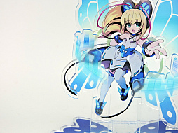 画像ギャラリー No.005のサムネイル画像 / 「蒼き雷霆 ガンヴォルト 爪」,電子の謡精アクリルフィギュアの再販が決定