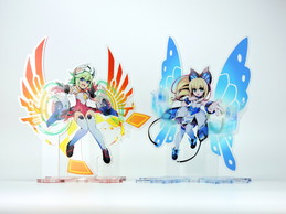 画像ギャラリー No.012のサムネイル画像 / 「蒼き雷霆 ガンヴォルト 爪」,電子の謡精アクリルフィギュアの再販が決定