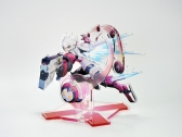 画像ギャラリー No.009のサムネイル画像 / 「蒼き雷霆 ガンヴォルト 爪」,主人公「ガンヴォルト」と「アキュラ」のアクリルフィギュアが登場