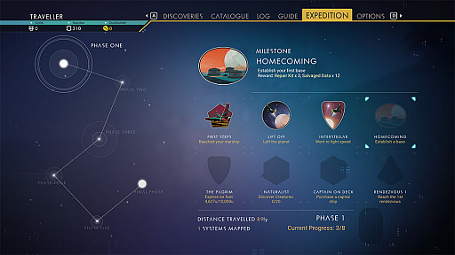 画像ギャラリー No.007のサムネイル画像 / 「No Man’s Sky」,最新無料アップデート“Expeditions”の配信がスタート。マイルストーンを達成していく新ゲームシステムなどを追加
