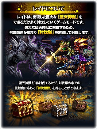 画像ギャラリー No.003のサムネイル画像 / 「グランドサマナーズ」で“レイドβ版”が実装。最多12名のプレイヤーが協力プレイで挑むバトルコンテンツ