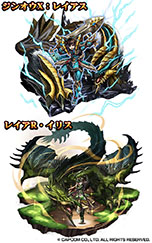 画像ギャラリー No.005のサムネイル画像 / 「グラサマ」×「モンハン」コラボが本日開幕。リオレイアらと戦えるレイドバトルや豪華ログインキャンペーンを実施，対談動画の公開も