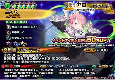 画像ギャラリー No.006のサムネイル画像 / 「グランドサマナーズ」,「Re:ゼロから始める異世界生活」コラボが実施に