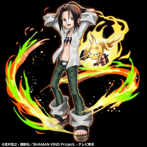画像ギャラリー No.003のサムネイル画像 / 「グランドサマナーズ」と「SHAMAN KING」のコラボイベントが6月23日に開始